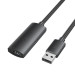 Vention Дата кабель USB 2.0 Type-A Male to Type-A Female Active Extension Cable 5M Black VENTION (CBKBJ)