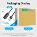 Vention Дата кабель USB 2.0 Type-A Male to Type-A Female Active Extension Cable 5M Black VENTION (CBKBJ)