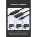 Vention Дата кабель USB 2.0 Type-A Male to Type-A Female Active Extension Cable 20M Black VENTION (CBKBQ)