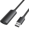 Vention Дата кабель USB 2.0 Type-A Male to Type-A Female Active Extension Cable 20M Black VENTION (CBKBQ)