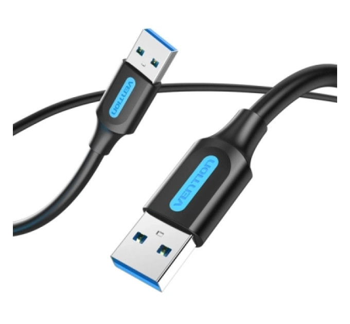Vention Дата кабель USB 3.0 A Male to A Male Cable 3M Black PVC Type VENTION (CONBI)