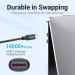 Vention Дата кабель USB 2.0 C Male to C Male 5A Cable 1.5M Black PVC Type VENTION (COTBG)