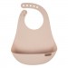 Нагрудничок Lovi Nude силіконовий, бежевий (51/031_pin)