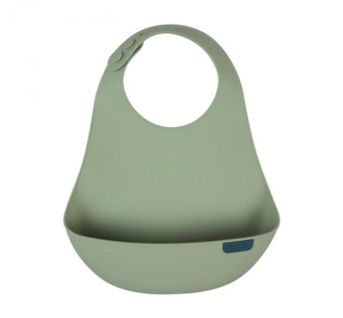 Нагрудничок Lovi Pistachio силіконовий, зелений (51/031_gre)