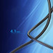 Vention Дата кабель USB 2.0 C Male to B Male 2A Cable 1.5M Black VENTION (CQUBG)