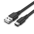 Vention Дата кабель USB 2.0 A Male to C Male 3A Cable 1M Black VENTION (CTHBF)