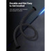 Vention Дата кабель USB 2.0 C Male to C Male 5A Cable 1M Gray Aluminum Alloy Type VENTION (TAEHF)