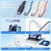Vention Дата кабель USB 2.0 Type-C Male to Type-C Male 3A Cable 1M Black PVC Type VENTION (TRCBF)