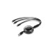 Vention Дата кабель 3-in-1 USB 2.0 Type-A Male to USB-C Male + USB-C Male + Lightning Male 3.5A Retractable Cable 1. VENTION (TRJBBE)