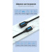 Vention Дата кабель USB 2.0 A Male to A Female Extension Cable 0.5M black PVC Type VENTION (CBIBD)