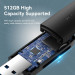 Vention Зчитувач флеш-карт 2-in-1 USB 3.0 A Card Reader(SD+TF) Black Dual Drive Letter VENTION (CLGB0)