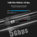 Vention Зчитувач флеш-карт 2-in-1 USB 3.0 A Card Reader(SD+TF) Black Dual Drive Letter VENTION (CLGB0)