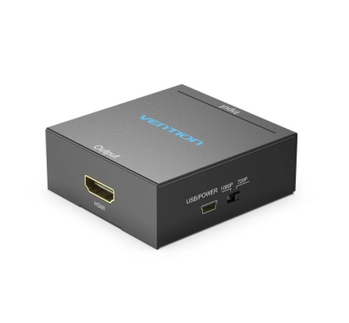 Vention Конвертор RCA to HDMI Converter Black Metal Type VENTION (AEFB0)