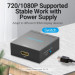 Vention Конвертор RCA to HDMI Converter Black Metal Type VENTION (AEFB0)