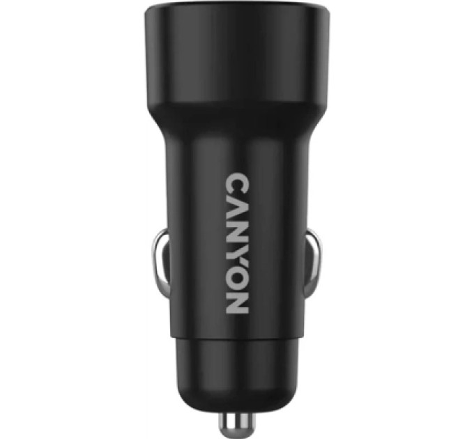 Canyon Зарядний пристрій Canyon 2xUSB 24W black (CNE-CCABR2AA)