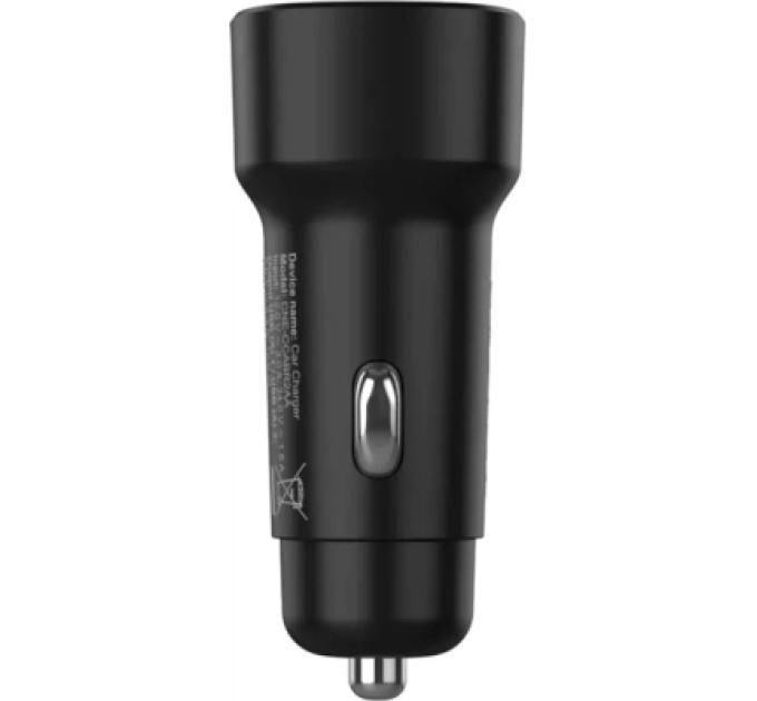Canyon Зарядний пристрій Canyon 2xUSB 24W black (CNE-CCABR2AA)
