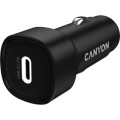 Canyon Зарядний пристрій Canyon USB-C PD30W black (CNE-CCABR2C)