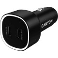 Canyon Зарядний пристрій Canyon 2xUSB-C PD60W black (CNE-CCABR3CC)