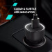 Canyon Зарядний пристрій Canyon 1xUSB + 1xUSB-C PD85W black (CNE-CCABR8AC)