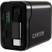 Canyon Зарядний пристрій Canyon 1xUSB-C PD65W + 1xUSB QC3.0 + cable USB-C to USB-C black (CNS-CURC65ACB)