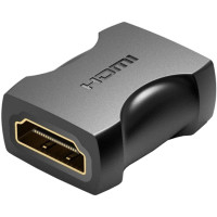 Перехідник HDMI Female to Female Coupler Adapter Black VENTION (AIRB0)
