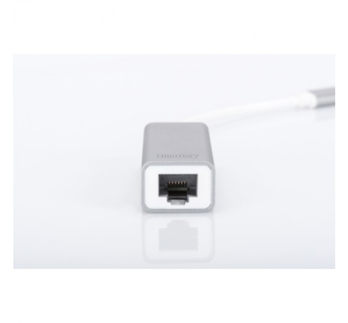 Перехідник USB-C to RJ45 Ethernet 1000Mbps Digitus (DN-3024)