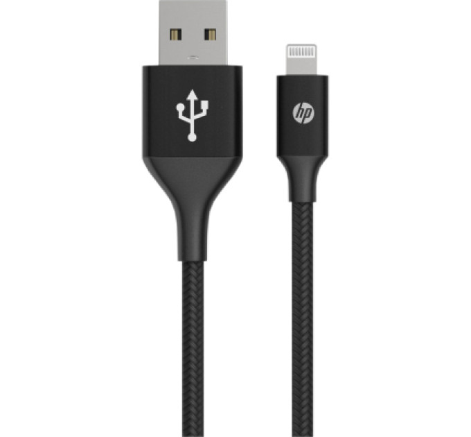 HP Дата кабель HP DHC-MF100-1m MFI USB A to Lightning Cable HP (HP_DHC-MF100-1m)