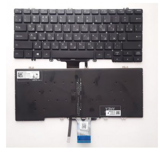 Клавіатура ноутбука Dell Latitude E5280/E5289/E7280/E7390 чорна RU (A46180)