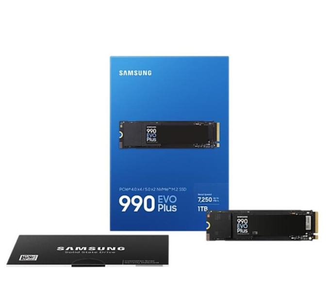 Samsung Накопичувач SSD M.2 2280 1TB 990 EVO Plus Samsung (MZ-V9S1T0BW)