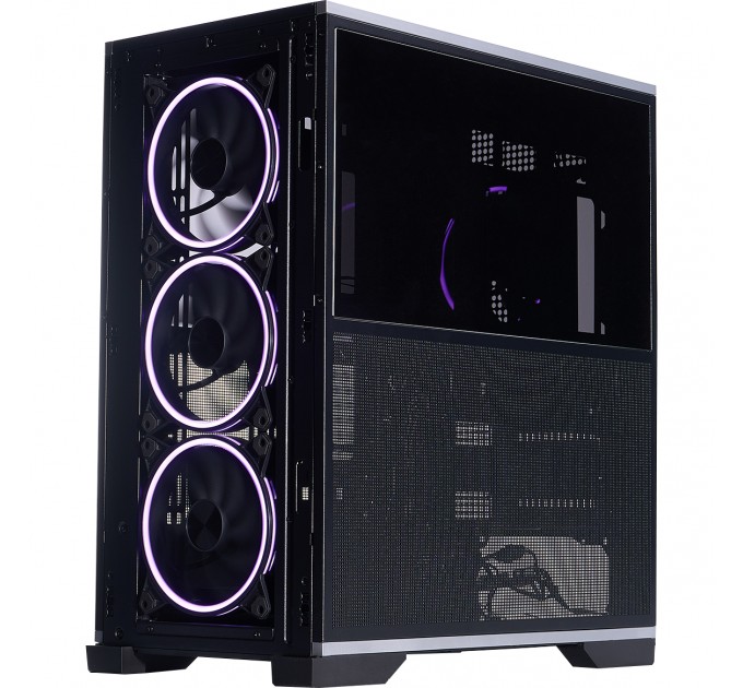 Корпус 1stPlayer IF8-BK-4FO7-14 Black