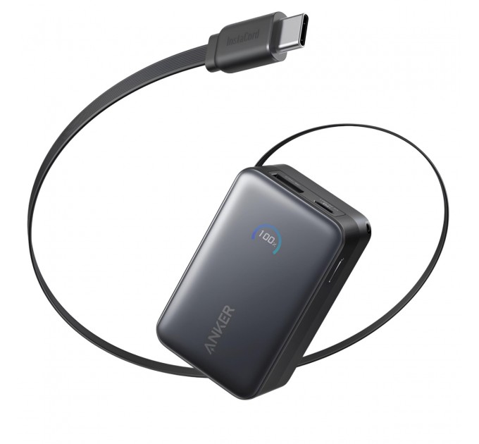 Універсальна мобільна батарея Anker Nano 10000mAh 45W Black (A1638H11)