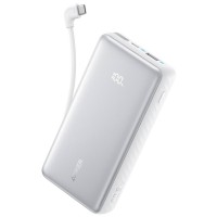 Універсальна мобільна батарея Anker Zolo 10000mAh 22.5W White (A110DH21)