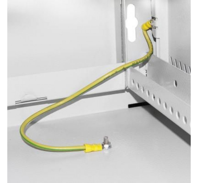 Шафа настінна Ipcom 6U, 600*600, RAL7035 (СН-6U-060х060-ДС-7035)