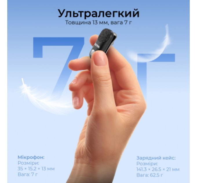 Мікрофон Boya Magic-05 Type-C Black (Magic-05)