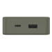 Hama Батарея універсальна Hama 20000mAh, 15W/5V/3A, USB-C, USB-A, green (00201716)