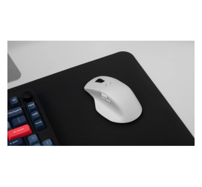 Keychron Мишка Keychron M6 Wireless/Bluetooth/USB White (M6-A3)