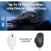 Keychron Мишка Keychron M7 Wireless/Bluetooth/USB Black (M7-A1)