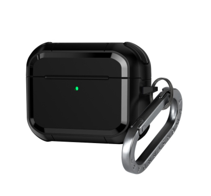 Armorstandart Чохол для навушників Armorstandart Panzer для Apple Airpods Pro 3 Black (ARM88286)