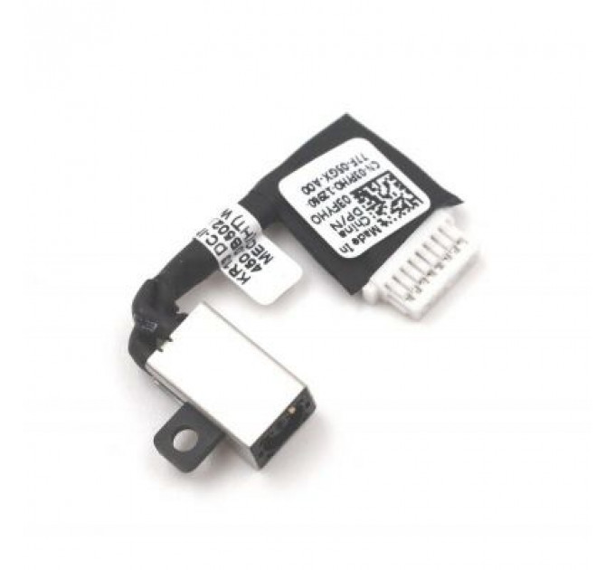 Роз'єм живлення ноутбука з кабелем Dell 03FYH0 (4.5mm x 3.0mm + center pin), 8(7)-pin, 4 см (A49117)