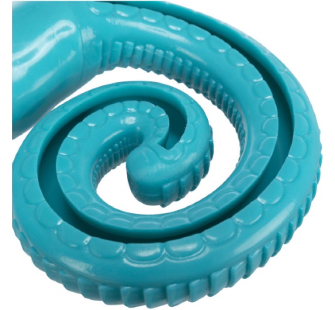 Іграшка для собак Trixie Змія для ласощів Термопластична гума Зелена 18 см (4011905349503)