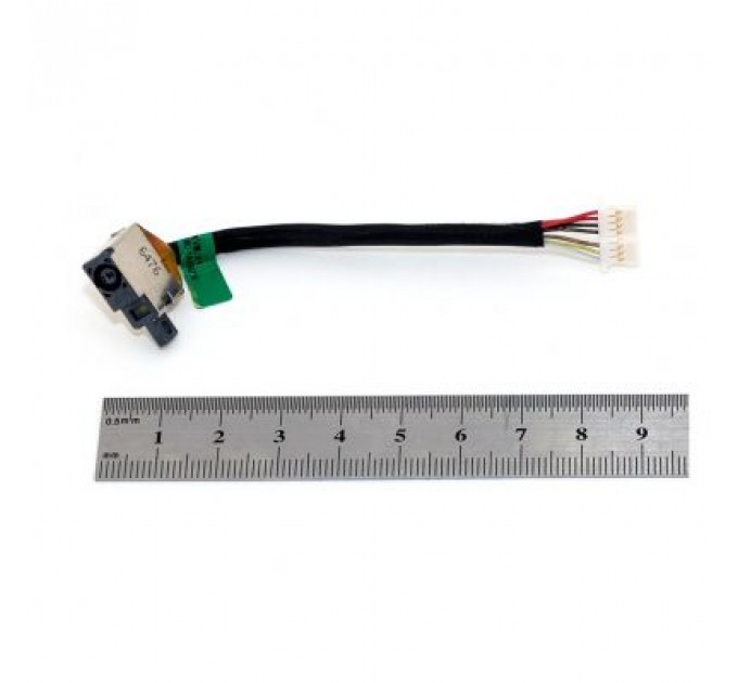 Роз'єм живлення ноутбука з кабелем HP PJ976 (4.5mm x 3.0mm + center pin), 8(7)-pin, 11 см (A49121)