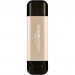 USB флеш накопичувач Transcend 128GB JetFlash 930 Gold-Black USB 3.2/Type-C (TS128GJF930C)