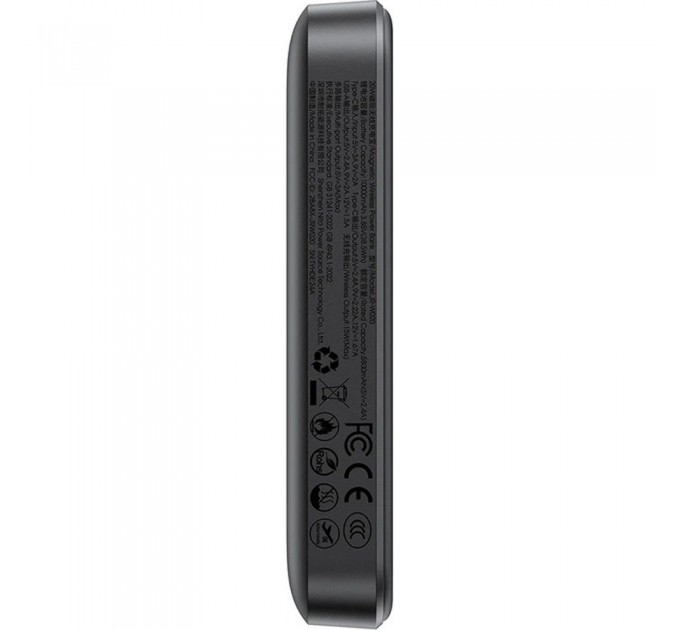 Універсальна мобільна батарея Joyroom Magnetic Wireless JR-W020 10000mAh 20W Black (6941237118455)