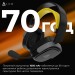 Bluetooth-гарнітура Ajazz AHM09 MAX 3-Mode Black (AHM09-MAX-BGY)