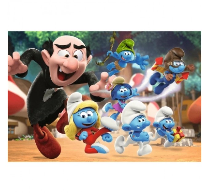 Пазл Trefl The Smurfs Уроки тата Смурфа 100 елементів (5900511164817)