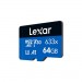 Карта пам’яті MICRO SDXC 64GB UHS-I W/A LMSBLPL064G-BNANG LEXAR