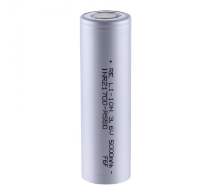 Акумулятор 21700 Li-Ion 5000mAh 3.6V 70A JHY (INR21700-RS50)