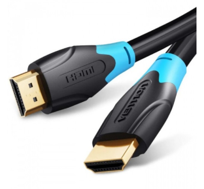 Кабель мультимедійний HDMI M to HDMI M 3.0m V2.0 4K 60Hz black VENTION (AACBI)