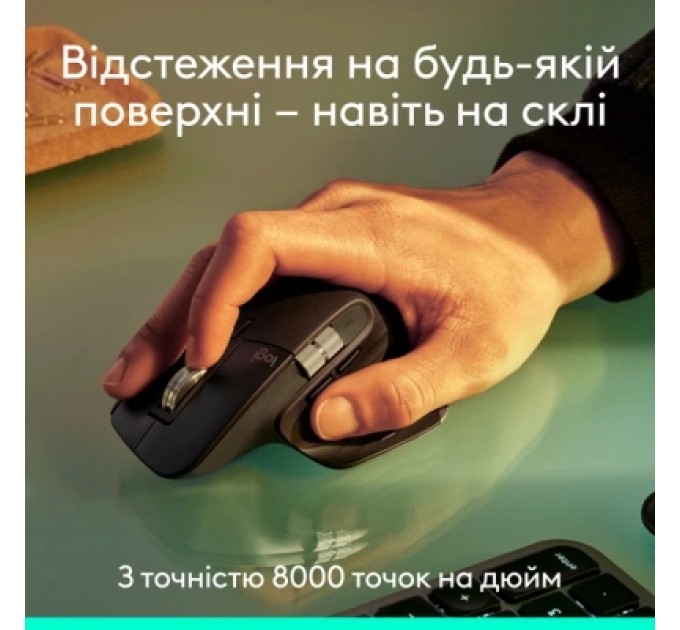 Мишка Logitech MX Master 3S Performance Bluetooth Graphite (910-007501)