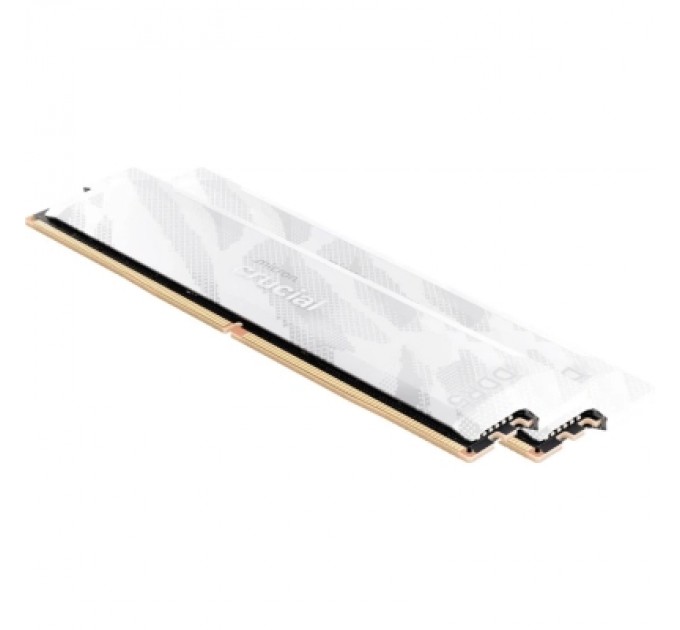 Модуль пам'яті для комп'ютера DDR5 16GB 6400 MHz Pro White Micron (CP16G64C32U5W)